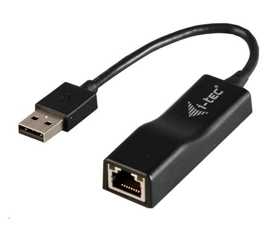BAZAR - i-tec USB 2.0 Fast Ethernet Adapter - Poškozený obal (Komplet)