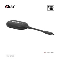 Club3D Bezdrátový adaptér (vysílač) USB-C na HDMI, Full HD, dosah 25m