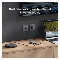 TP-Link EH210 ethernet gigabit splitter (3xGbE,USB-C)