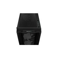 DEEPCOOL Case CC560 MESH V2, ATX, ARGB, Průhledná bočnice, 4x120mm ventilátor, černá
