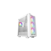 DEEPCOOL Case CG580 WH, ATX, Průhledná bočnice, bílá