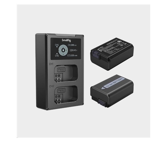 SmallRig 3818 NP-FW50 Battery & Charger Kit