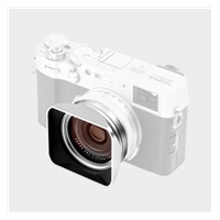 NiSi Lens Hood, UV-Filter & Cap for Fujifilm X100 series Silver