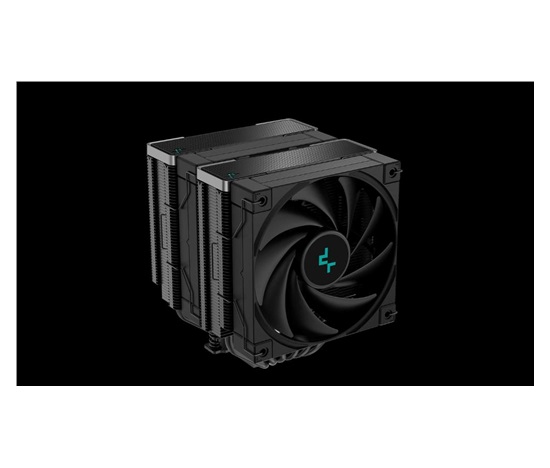 DEEPCOOL CPU Chladič AK620 ZERO DARK, 2x120mm, LGA1851, AM5, černá