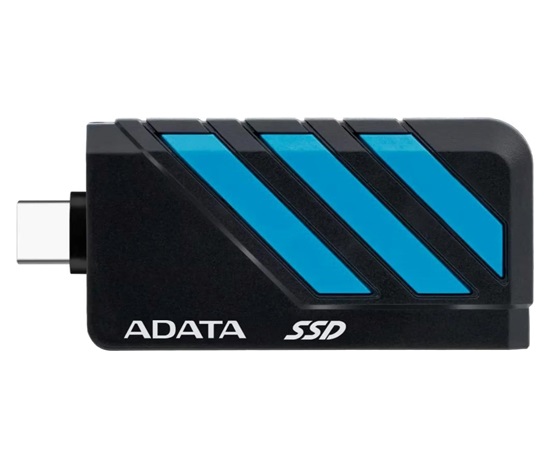 ADATA External SSD 1TB SC735, USB-C 3.2 Gen2, Černo-modrá