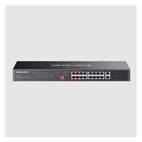MERCUSYS switch MS120GP (16xGbE,14xPoE+,2xGbE/SFPcombo,192W)