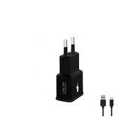 WG - Síťová nabíječka 1x USB-A, Quick Charge 3.0, 5V-9V-12V + kabel USB-A na Micro USB, black