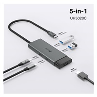TP-Link UH5020C USB-C hub 5v1 (2x USB3.2Gen1,2xUSB-C3.2Gen1, 1xHDMI, PD 100W)