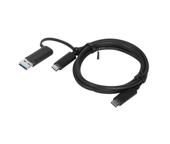 LENOVO kabel USB-C to 2x USB-C Cable 1m