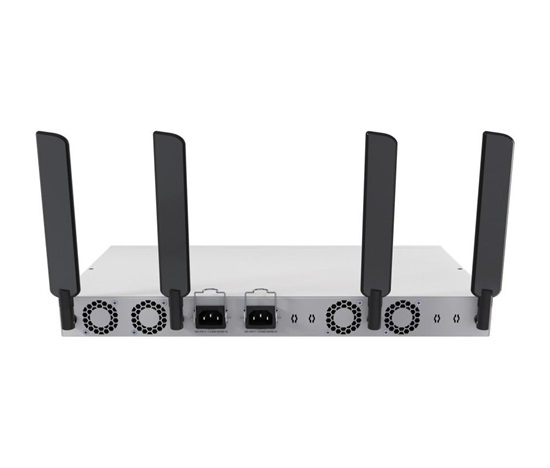 MikroTik CRS418-8P-8G-2S+5axQ2axQ-RM 4x4 MIMO WiFi6 16-portový Gigabit Cloud Router Switch