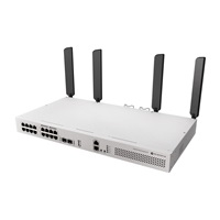 MikroTik CRS418-8P-8G-2S+5axQ2axQ-RM 4x4 MIMO WiFi6 16-portový Gigabit Cloud Router Switch