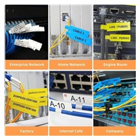 Niimbot štítky na kabely RXL 12,5x109mm 60ks Yellow pro D11 a D110