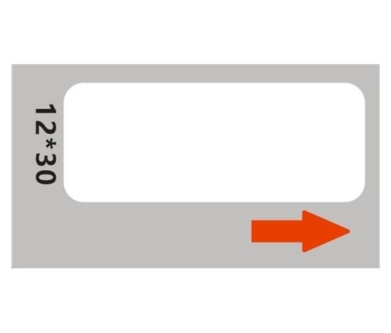 Niimbot štítky RP 12x30mm 195ks White pro D11 a D110