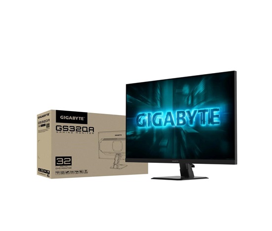 GIGABYTE LCD - 31,5" Gaming monitor GS32QA, 2560x1440, 300cd/m2, 1ms, 2xHDMI, 1xDP, SS IPS