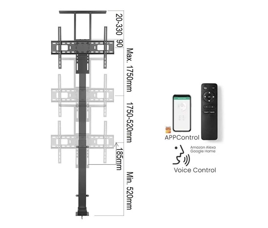Stojan na Tv Fiber Mounts Paloma