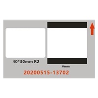 BAZAR - Niimbot štítky ER 40x30mm 230ks Průhledné pro B21, B21S, B3S,B1 - Poškozený obal (Komplet)