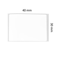 BAZAR - Niimbot štítky ER 40x30mm 230ks Průhledné pro B21, B21S, B3S,B1 - Poškozený obal (Komplet)