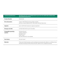 HPE MSA 2070 SFF 2x10/25GbE iSCSI 4-port Controller 12x7.68TB SSD 4x10Gb iSCSI XCVR 92TB Storage Array Smart Choice