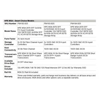 HPE MSA 2070 SFF 2x32Gb FC 4-port Controller 12x7.68TB SSD 4x32Gb SFP FC XCVR 92TB Storage Array Smart Choice
