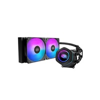 Cooler Master vodní chladič MasterLiquid Core Nex 240, 2x120mm, LGA1851, AM5, černá