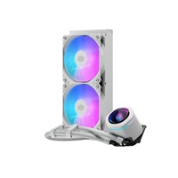 Cooler Master vodní chladič MasterLiquid Core Nex 240, 2x120mm, LGA1851, AM5, bílá