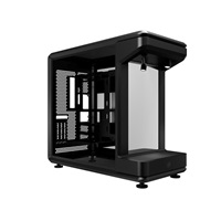 Cooler Master case MASTERFRAME 360 Stage Mirror, ATX, Průhledná bočnice, Černá