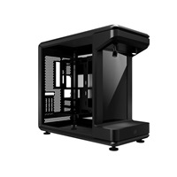 Cooler Master case MASTERFRAME 360 Stage LCD, ATX, Průhledná bočnice, Černá