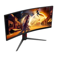 BAZAR - AOC MT 34" CU34G4 - 3440x1440,VA,180Hz,2xHDMI,DP,Pivot,Zakřivený - Poškozený obal (Komplet)