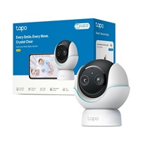 TP-Link Tapo C840 dětská chůvička s dvojitým objektivem (4MP, 2K 1440p, IR, WiFi, micro SD card)