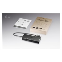i-tec USB-C Triple 4K HDMI Video Adapter, Power Delivery 100W