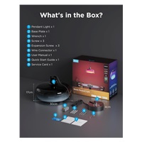 Govee Pendant Light RGBICWW závěsná lampa Matter