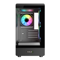 EVOLVEO Ursus, skříň mATX, 6x ARGB ventilátor 120mm, skleněná bočnice + přední panel