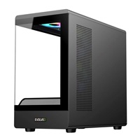 EVOLVEO Ursus, skříň mATX, 6x ARGB ventilátor 120mm, skleněná bočnice + přední panel