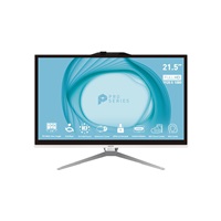 MSI PC AIO PRO AP222T 13M-415XEU, i3-13100, 21.5" FHD, 8GB, 256GB SSD, N/A, No OS, Black