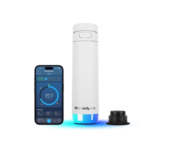 HidrateSpark PRO 2 chytrá lahev, 621 ml, bílá