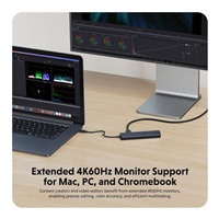 Hyper® EcoSmart™ Gen.2 USB-C 7-in-1 Hub 100W PD Pass-thru