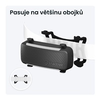 Tractive DOG 6 – GPS lokátor pro psy a monitor zdraví, černý