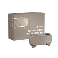 Tractive DOG 6 – GPS lokátor pro psy a monitor zdraví, hnědý