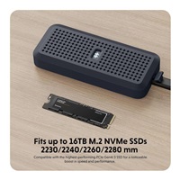USB4 NVMe Externí ochranné pouzdro na SSD disky