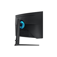 BAZAR - #SAMSUNG MT LED LCD Gaming Smart Monitor 32" OdysseyG75T  - prohnutý,VA,2560x1440,1ms,240Hz,Wifi, BT,Pivot - Poš