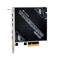 GIGABYTE rozšiřující karta Thunderbolts 5, PCIe 4.0x4, 3xMini-DP