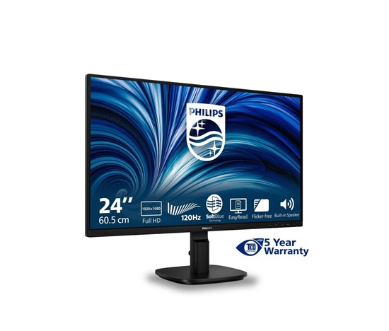 Philips MT 24" 24B2N2200/00 - 1920X1080,IPS,120Hz,1xVGA,1xHDMI,1xDP,Repro