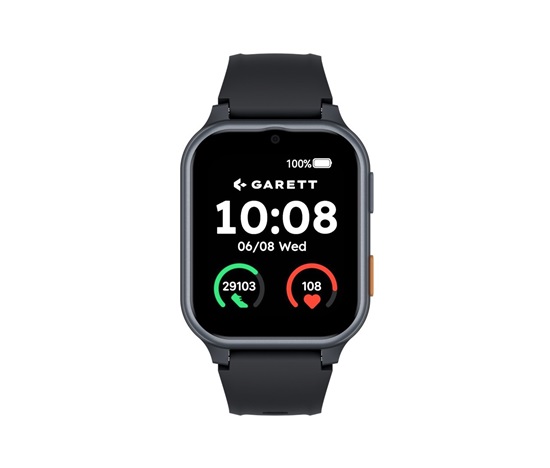 Garett Smartwatch Vita 4G Black -  seniorské hodinky se vzdáleným dohledem
