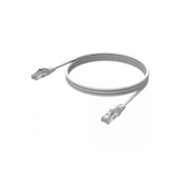 WG - Síťový ethernetový kabel RJ45 (male) to RJ45 (male) / CAT-6 / 5m / white