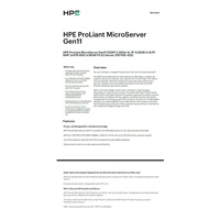 HPE PL MicroServer Gen11 6325P (3.5/4C) 1x32G 2x4TB SATA 4LFF/SFF-NHP VROC 4p1G NBD111 Smart Choice