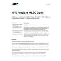 HPE PL ML30g11 6333P (3.1G/6C12T/65W) 1x32G 2x480G 2x1000W MR216i-p 8SFF 4p1G NBD311 Smart Choice