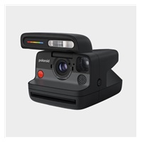 BAZAR - Polaroid Flip Black + balení barevných filmů (8 fotografií) - Poškozený obal (Komplet)