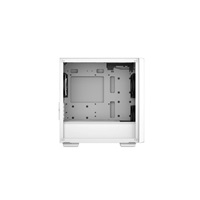 DEEPCOOL Case CC360 WH ARGB, mATX, Průhledná bočnice, 3x120mm Fan, bílá