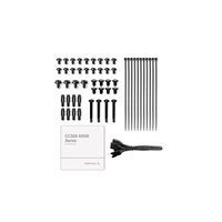 DEEPCOOL Case CC360 WH ARGB, mATX, Průhledná bočnice, 3x120mm Fan, bílá