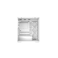 DEEPCOOL Case CG580 4F V2 WH, ATX, Průhledná bočnice, 4x120mm ARGB, bílá